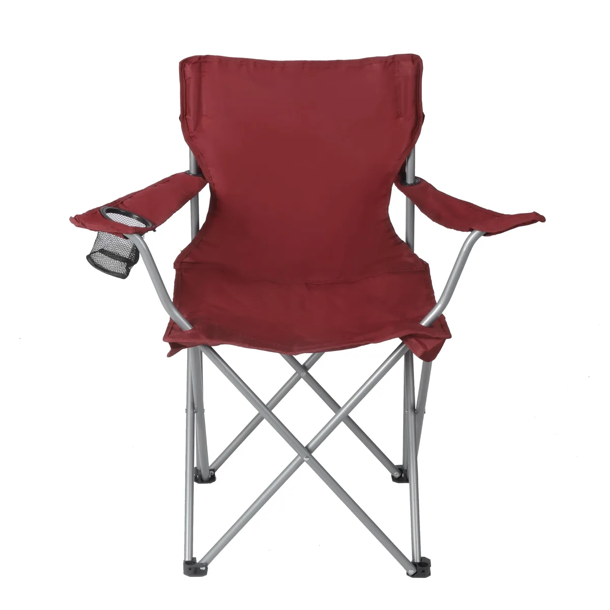Ozark Trail Ozark Trail Quad Folding Camp Chair Red 32.1 in 225 lbs 4.4 lbs — product photo