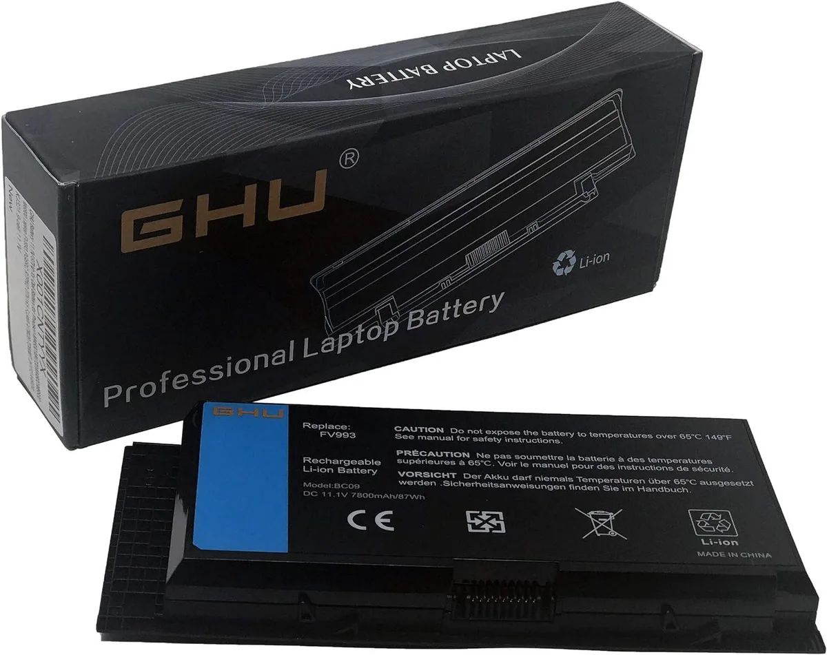 NShi NShi GHU-M6600HB-ASINVoltage 11.1V 87Wh 9-cell laptop battery — product photo