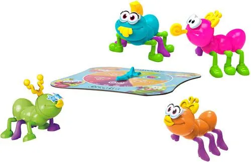 Boxed Cootie bug-building game with colourful plastic pieces, 2021 edition