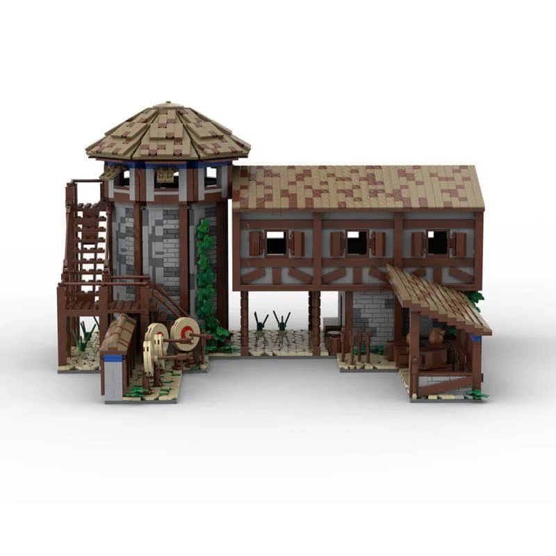 ZITIANYOUBUILD ZITIANYOUBUILD MOC-200427 Medieval Village Archery Range 4710PCS — product photo