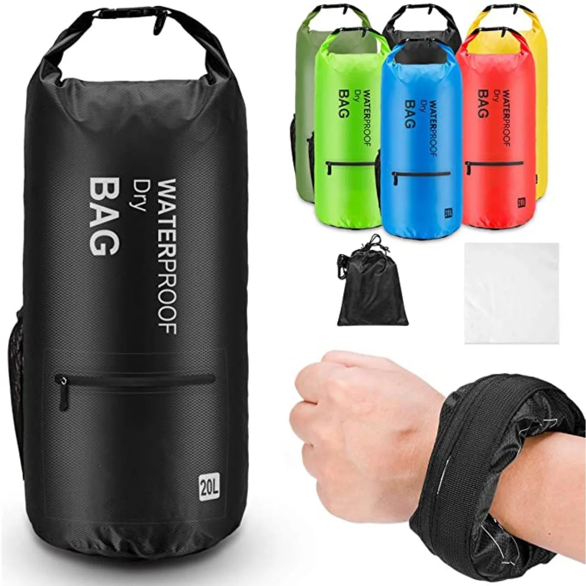 Altatac Altatac Alta-Bag 10L Waterproof Dry Bag Backpack Black — product photo