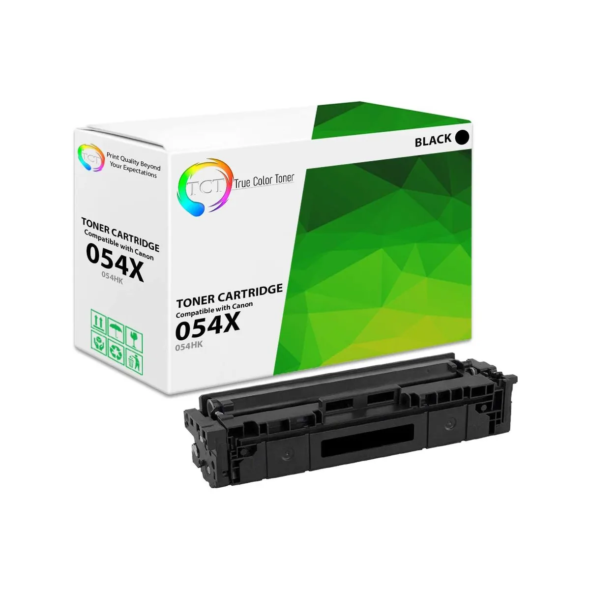 True Color Toner True Color Toner 054HK Black High Yield Toner Cartridge 3100 Pages — product photo