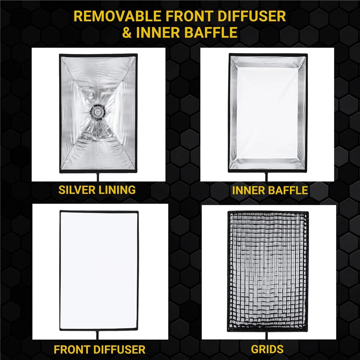 Glow Edge Glow Edge 31x47" Quick Rectangular Softbox with Bowens Mount — product photo