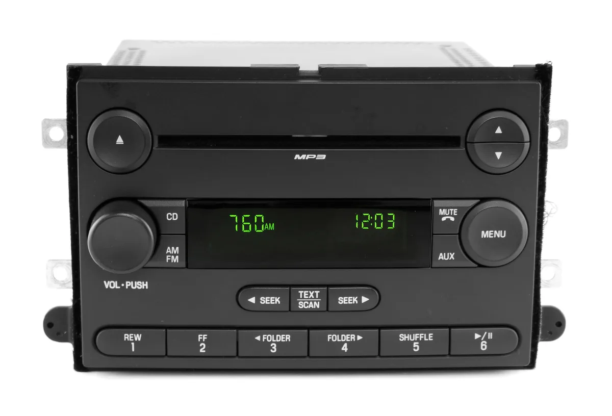 1 Factory Radio 1 Factory Radio 6E5T-18C869-BF AM FM Mp3 CD Receiver — product photo
