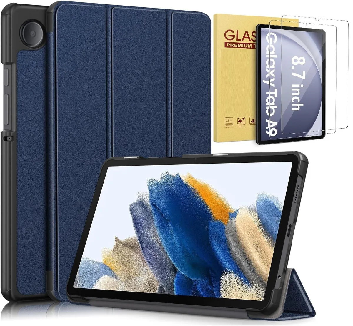 anicestore anicestore Samsung Galaxy Tab A9 8.7 2023 Case Blue SM-X110/115/117 — product photo