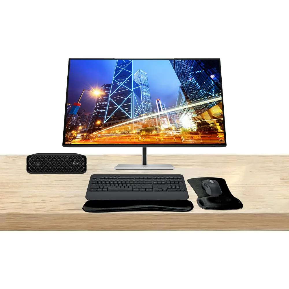 HP HP Z2 Mini G9 i7-14700 32GB DDR4 1TB SSD+HDD Win 11 Home + 732pk 32" 4K 60Hz + MK650 — product photo