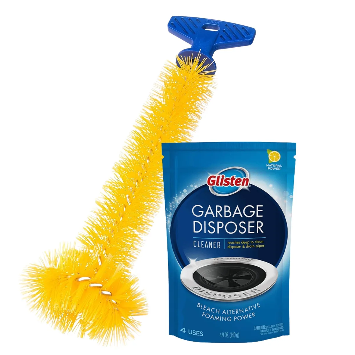 Mr. Scrappy disposal brush and cleaner kit in packaging