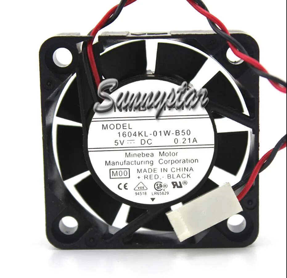 OEM Industries OEM Industries 1604KL-01W-B50 40mm Ball Bearing 5V 0.21A 2-Pin CPU Cooler — product photo