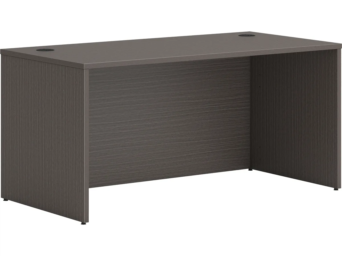 HON HON HONLDS6030LS1 60" Table Desk Slate Teak office furniture — product photo