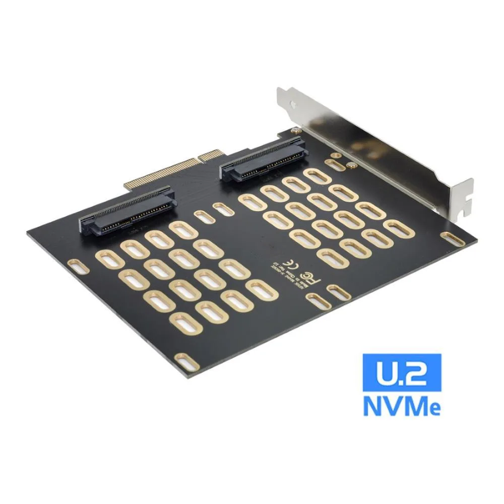 Graviton Graviton SA-032 Dual U.2 SFF-8639 to PCIe 3.0 x8/x16 Adapter — product photo