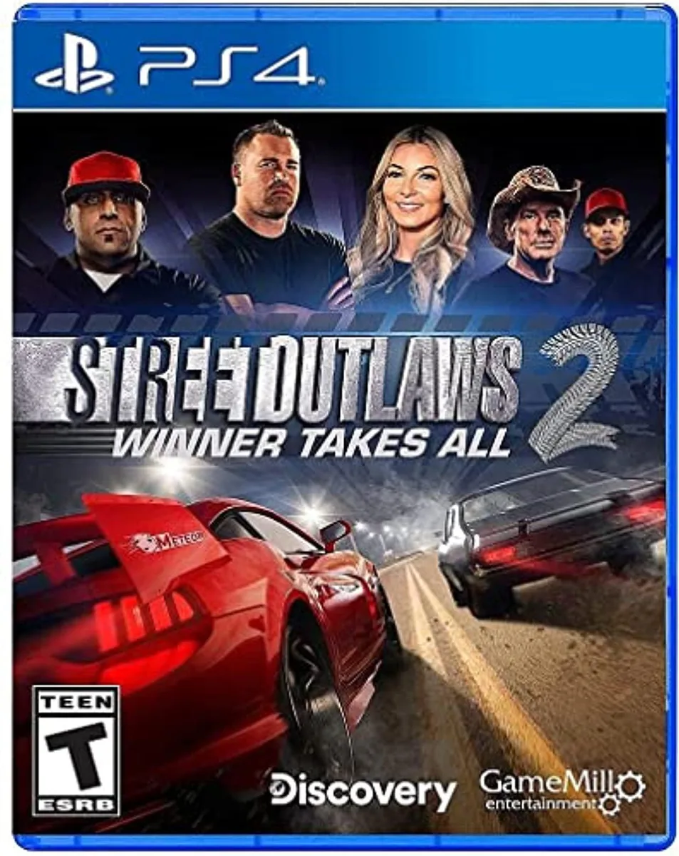 Game Mill Game Mill RNAB099PD5PDR Street Outlaws 2 PS4 Video Game — product photo