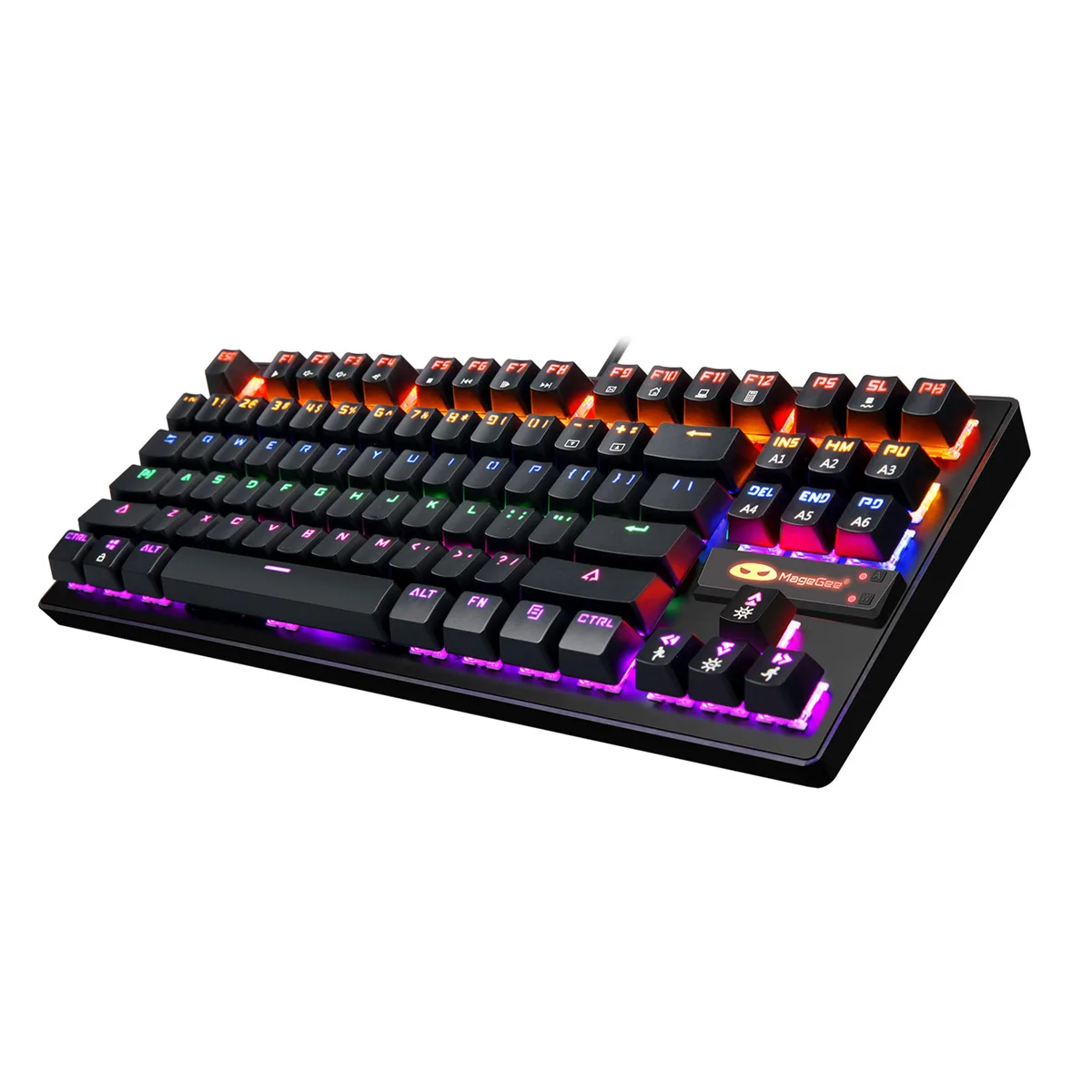 Anivia(China) Anivia(China) MK1 87-Key Mechanical Gaming Keyboard Black Blue Switch RGB USB Wired — product photo