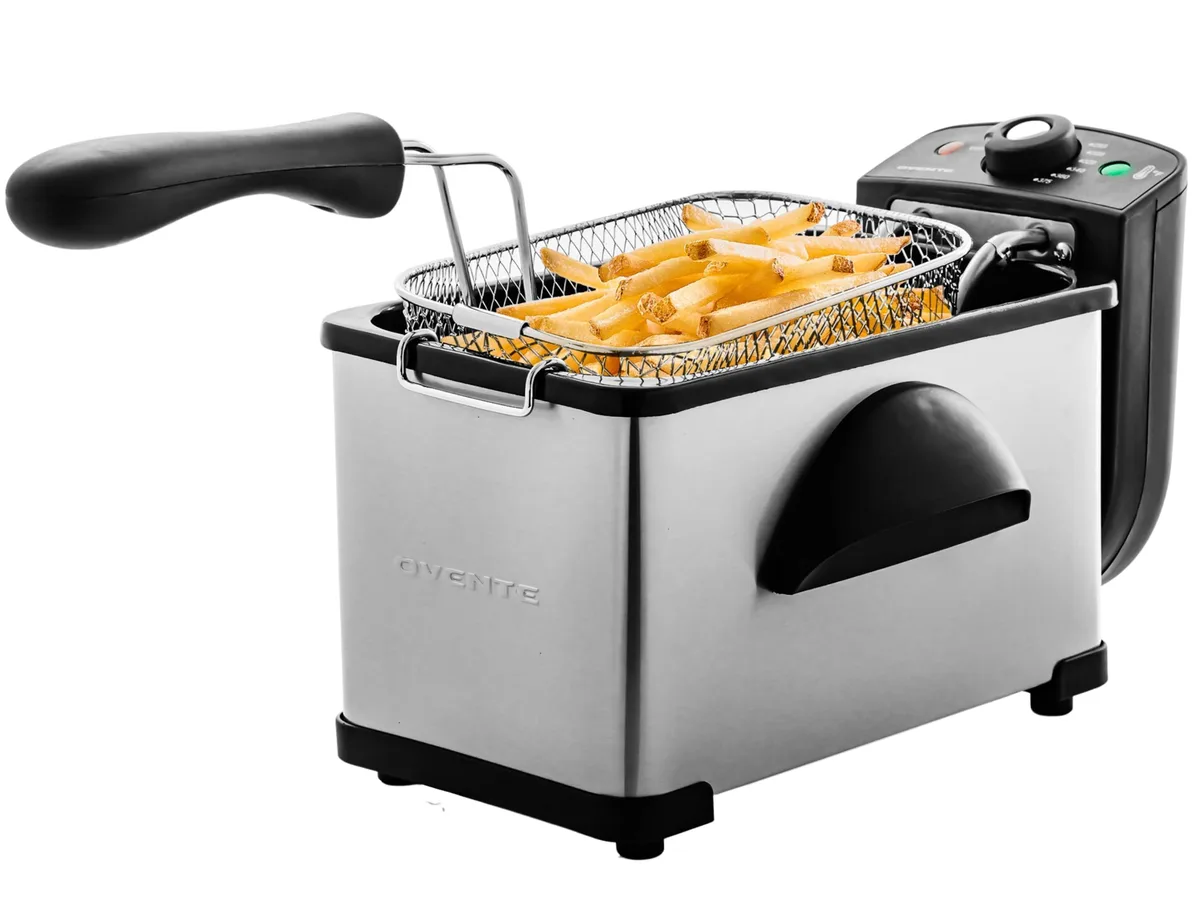  OVENTE FDM2201BR 2L Deep Fryer 1500W Silver — product photo