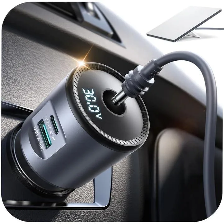  JOYROOM JR-CL33 Starlink Mini Car Adapter 12V-24V to 30V 60W Grey — product photo