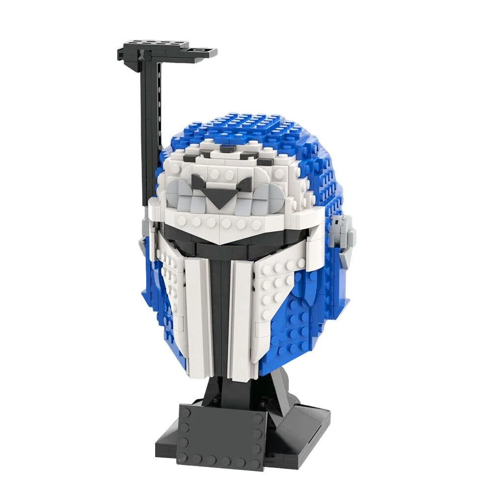 ZITIANYOUBUILD ZITIANYOUBUILD MOC-96408 Princess Helmet Bust 569 Pieces Educational Building Set — product photo