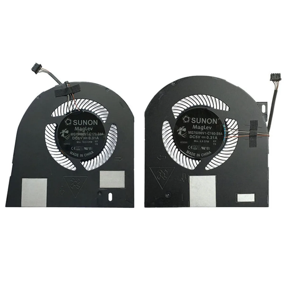 Vszerda Vszerda CPU GPU Cooling Fan Dell Precision 7530 7540 P74F MG75090V1-C170-S9A MG75090V1-C160-S9A DC5V — product photo