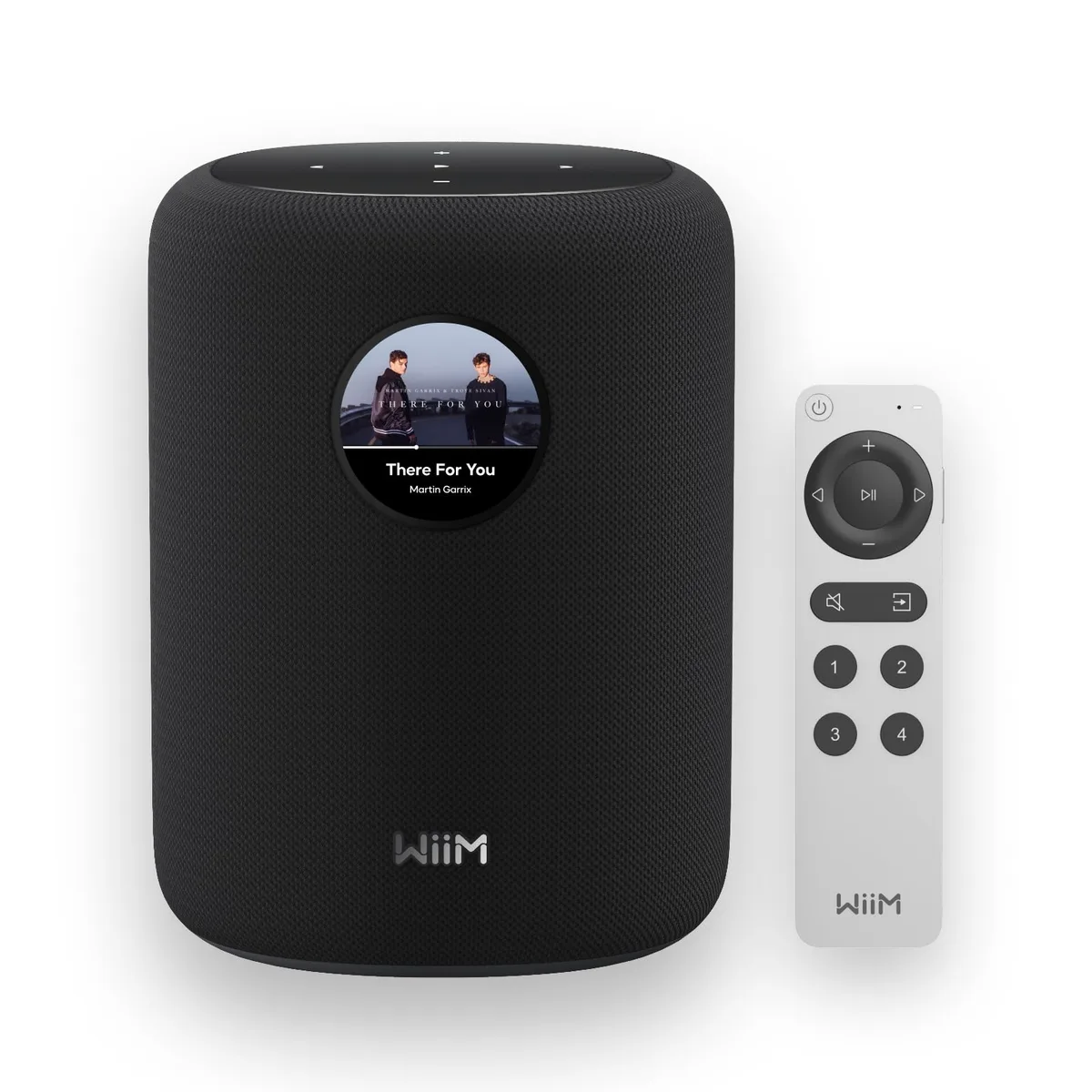 WiiM WiiM Sound Smart Speaker 1.8" Touch 100W Peak 24-bit/192 kHz Black — product photo