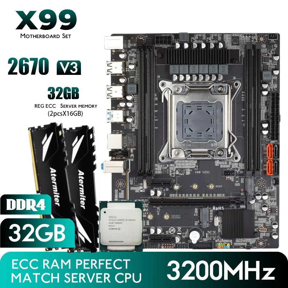 Atermiter Atermiter AT-X99 embedded solution with Xeon E5-2670 V3 and 32 GB DDR4 REG ECC — product photo