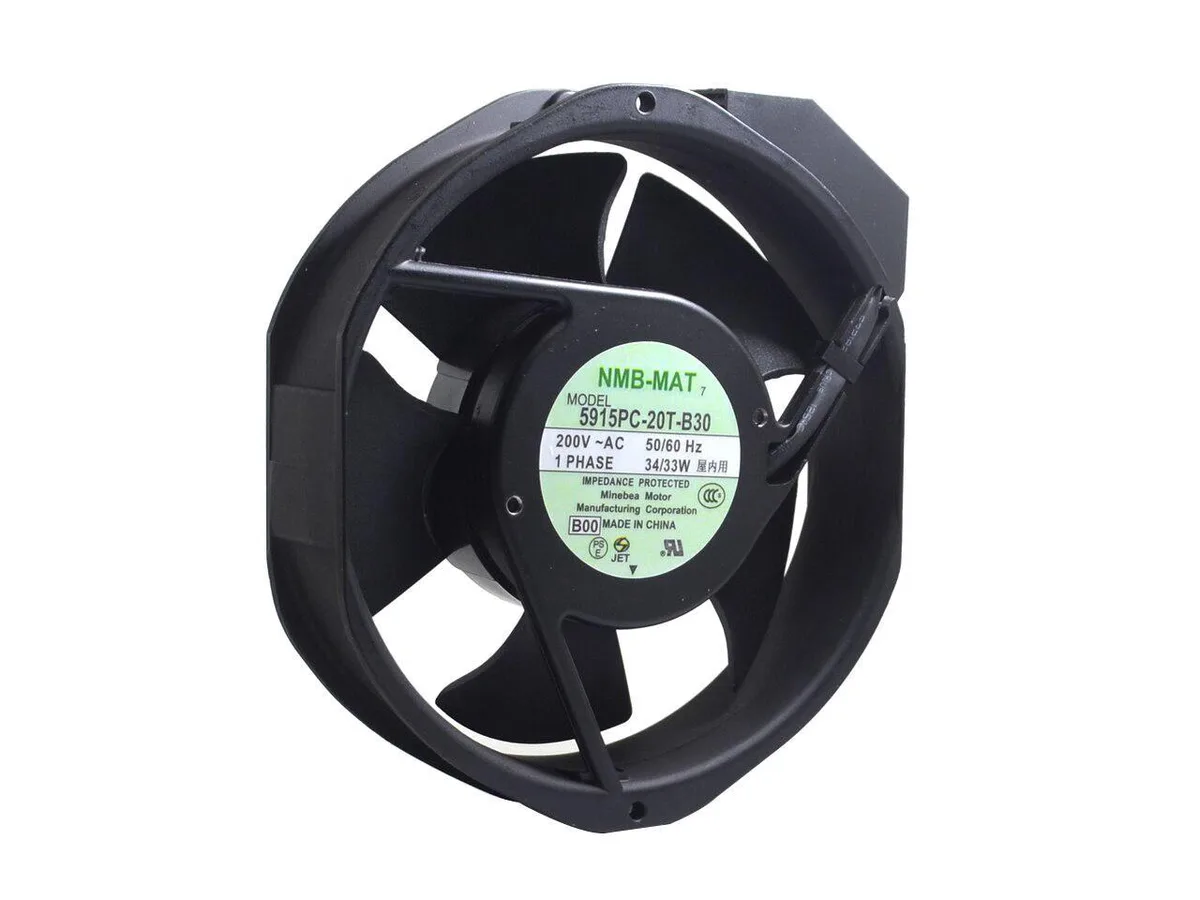 Fans Fans 5915PC-20T-B30 200V 0.236A 172x150x38mm AC case fan — product photo