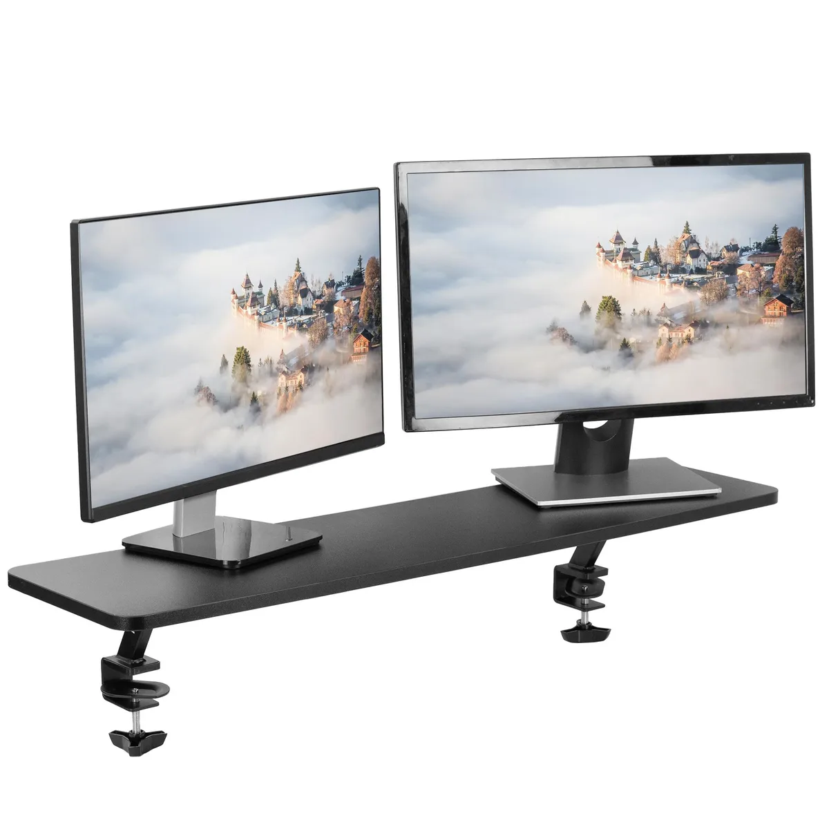 VIVO VIVO Black Clamp-on Large 40" Desk Shelf monitor accessory — product photo