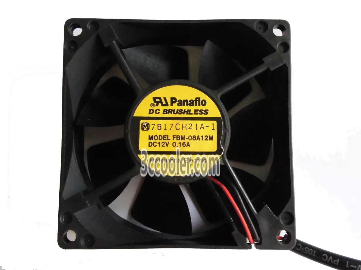 OEM Industries OEM Industries FBM-08A12M 80mm 12V 0.16A Ball Bearing CPU Cooler — product photo