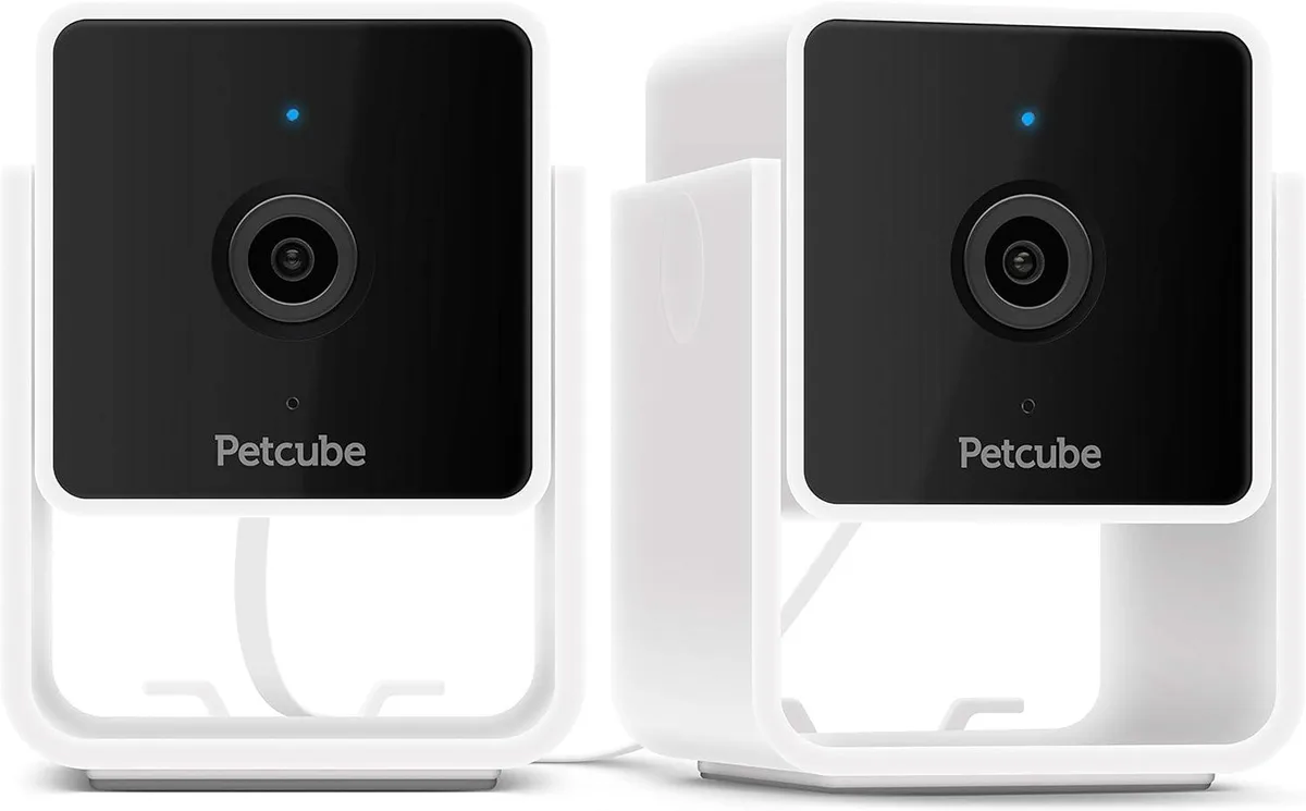 PISKEKAT PISKEKAT Petcube Cam Indoor Wi-Fi Security Camera 1080p 110° 30ft Night Vision — product photo