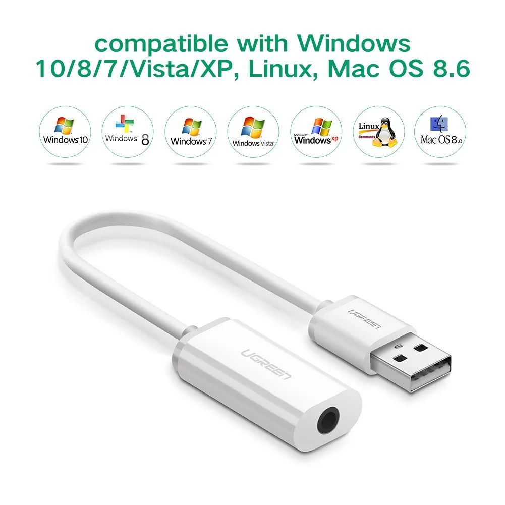TeKit TeKit 30712 USB Sound Adapter 3.5mm TRRS — product photo