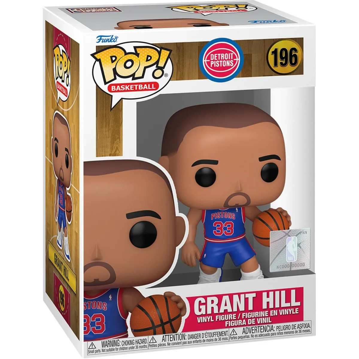 Funko Funko Pop! NBA Legends Grant Hill Pistons Rookie Season 79681 collectible — product photo