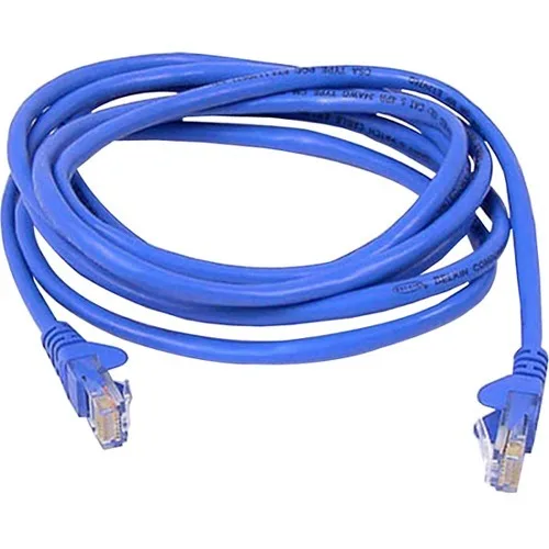 Belkin Belkin A3L980-18IN-BLS Cat 6 network ethernet cable 18 in Blue — product photo