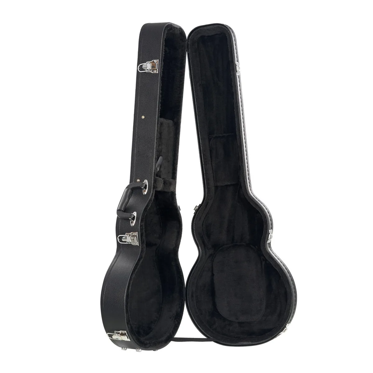VEVOR VEVOR HL-39A Gourd-Shaped Guitar Hard Case 41.34in for 39in LES Paul Black — product photo