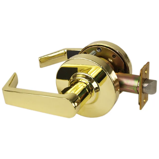 Em-D-Kay Padlocks Em-D-Kay Padlocks TSSL20003 Polished Brass Grade 2 Passage Lever Door Lock — product photo