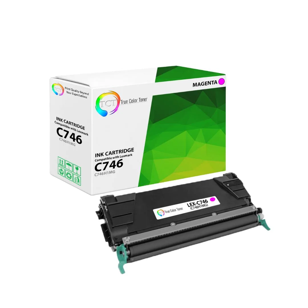 TCT TCT C748H1MG Magenta Toner Cartridge 10000 Pages — product photo