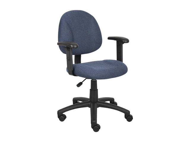 BOSS Office Products BOSS Office Products B316-BE Blue Task Chair office furniture — product photo