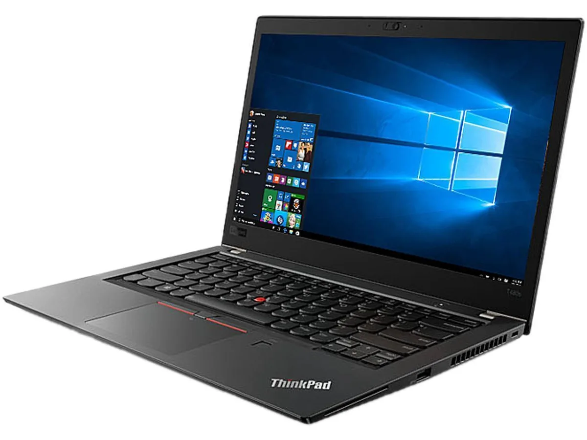 Lenovo Lenovo ThinkPad T480s i5-8250U 12GB 2TB NVMe 14 FHD Win7 Pro Black — product photo