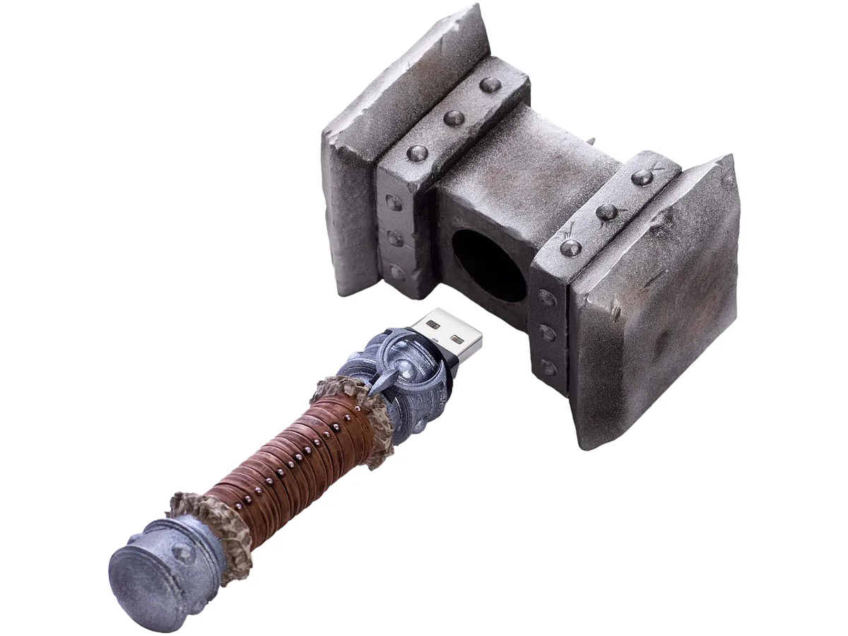 Swordfish Tech Swordfish Tech SFW-CC100DH Doomhammer Charging Cable with Micro USB and Lightning — product photo