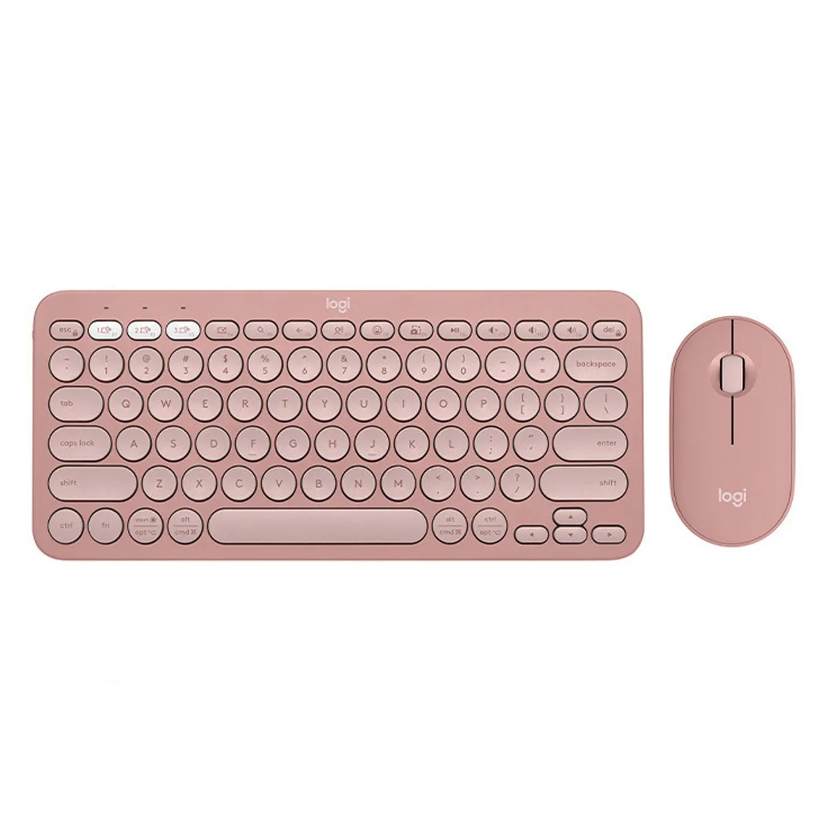 Logitech Logitech Pebble 2 Combo Keyboard &amp; Mouse Pink — product photo
