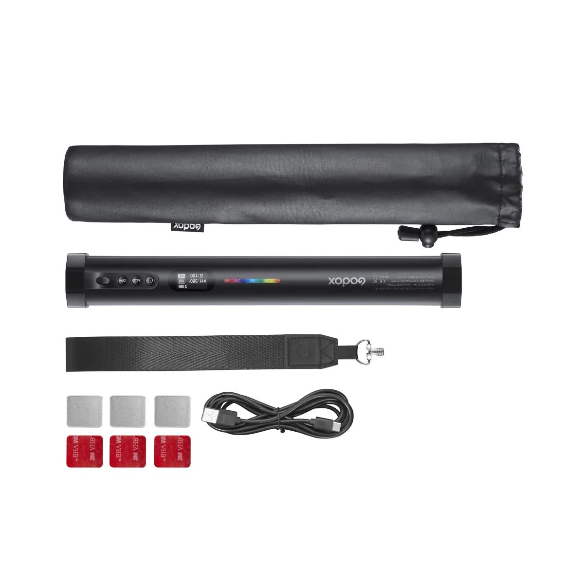 Godox Photo Equipment Co. Ltd Godox TL30M RGB Tube Light 11.8" studio — product photo