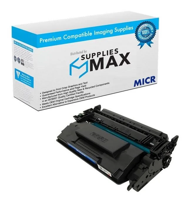 SuppliesMax SuppliesMax HP CF287A-MICR toner cartridge 9000 pages — product photo