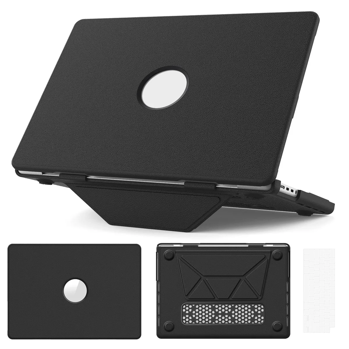 Werleo Werleo MacBook Pro 14 inch Case 2025-2021 Black with Kickstand — product photo