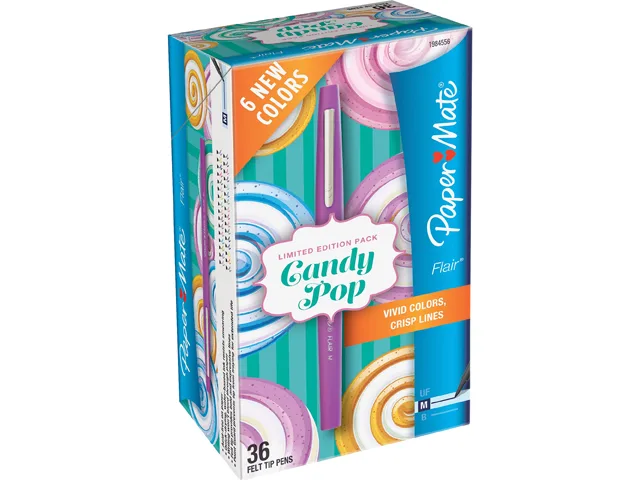 Paper Mate Paper Mate 1984556 Flair Felt Tip Pen 0.70 mm Multicolor — product photo