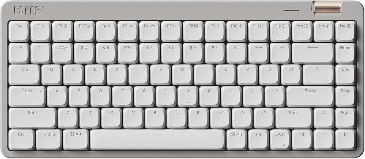 TUKO TUKO Flow Lite 84 Keys 75% Low Profile Mechanical Gaming Keyboard Specter Linear Switches Marble — product photo