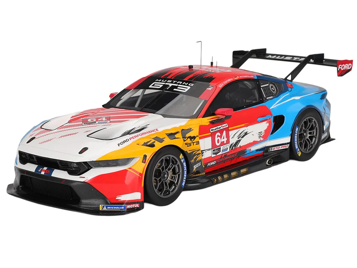 Top Speed Top Speed Ford Mustang GT3 #64 1/18 Hobby Collectible — product photo