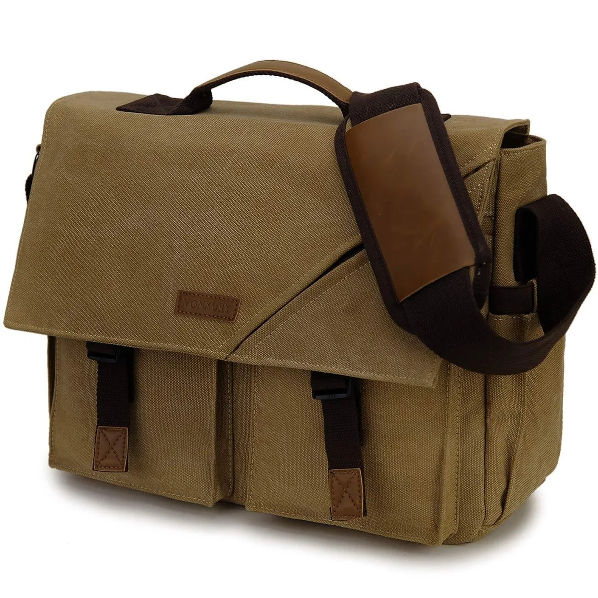 Avantalk Avantalk 2 in 1 Accessories Water Resistant Canvas Messenger Bag 14 Inch — product photo