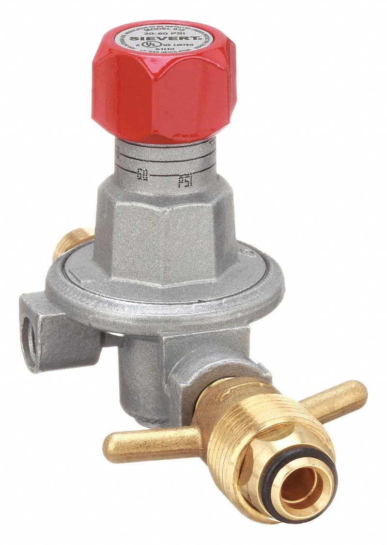 SIEVERT SIEVERT 3062-93 Adjustable Regulator Propane Single Stage CGA 510 welding — product photo