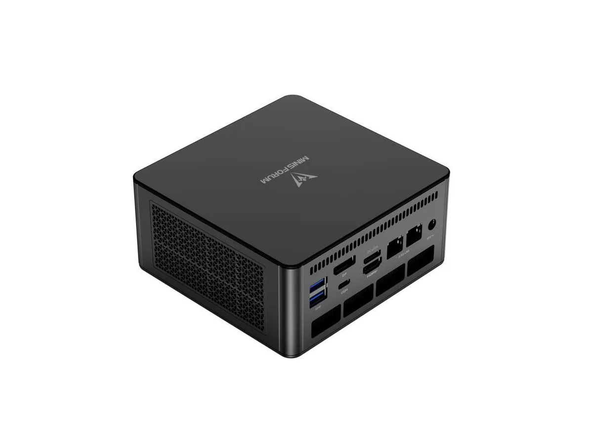 minisforum minisforum DeskMini Ryzen 9 8945HS 32GB DDR5 1TB barebone mini PC — product photo