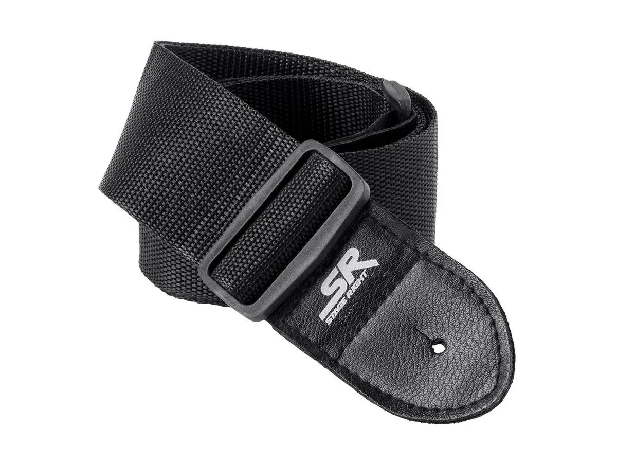 Monoprice Inc. Monoprice Inc. 610306 2 Inch Guitar Strap Black — product photo