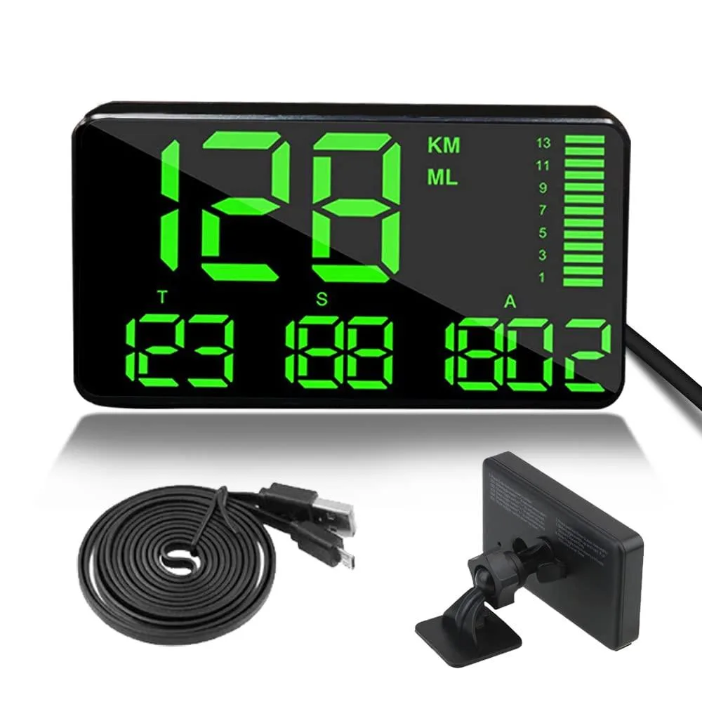 KingNeed C90 GPS HUD speedometer 5.4in screen — product photo
