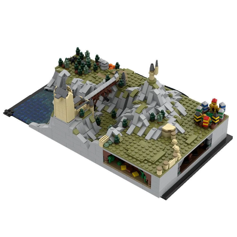 ZITIANYOUBUILD ZITIANYOUBUILD MOC-158172 Castle and Grounds Expansion for Set 76419 1437 Parts — product photo