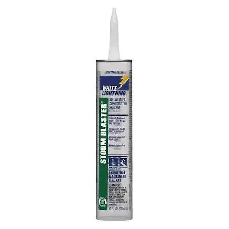 Clear hybrid sealant in a 10 oz cartridge