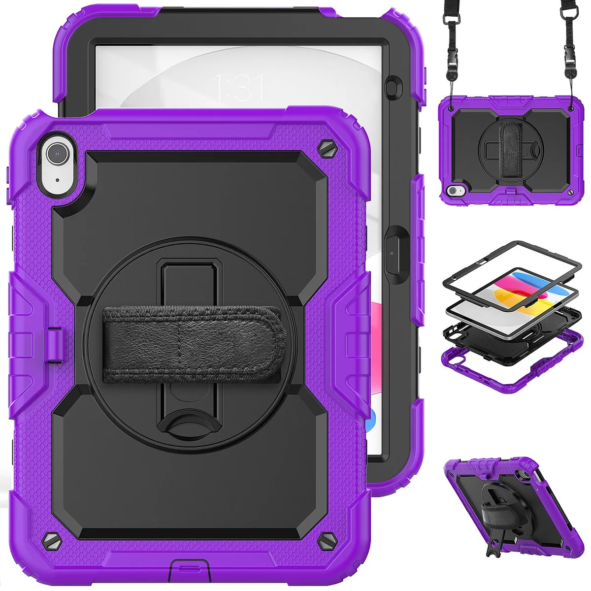 Werleo Werleo iPad 10th Gen 10.9 inch 2022 Case Purple — product photo